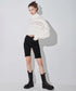 Cable Knit Cropped Turtleneck